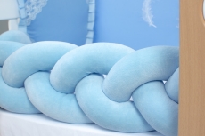 Защита (бампер)-коса Veres Blue Medium 120х15 см